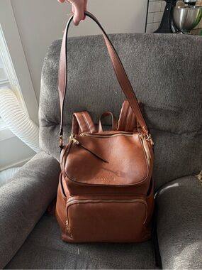 Poppy and peonies Diaper Bag